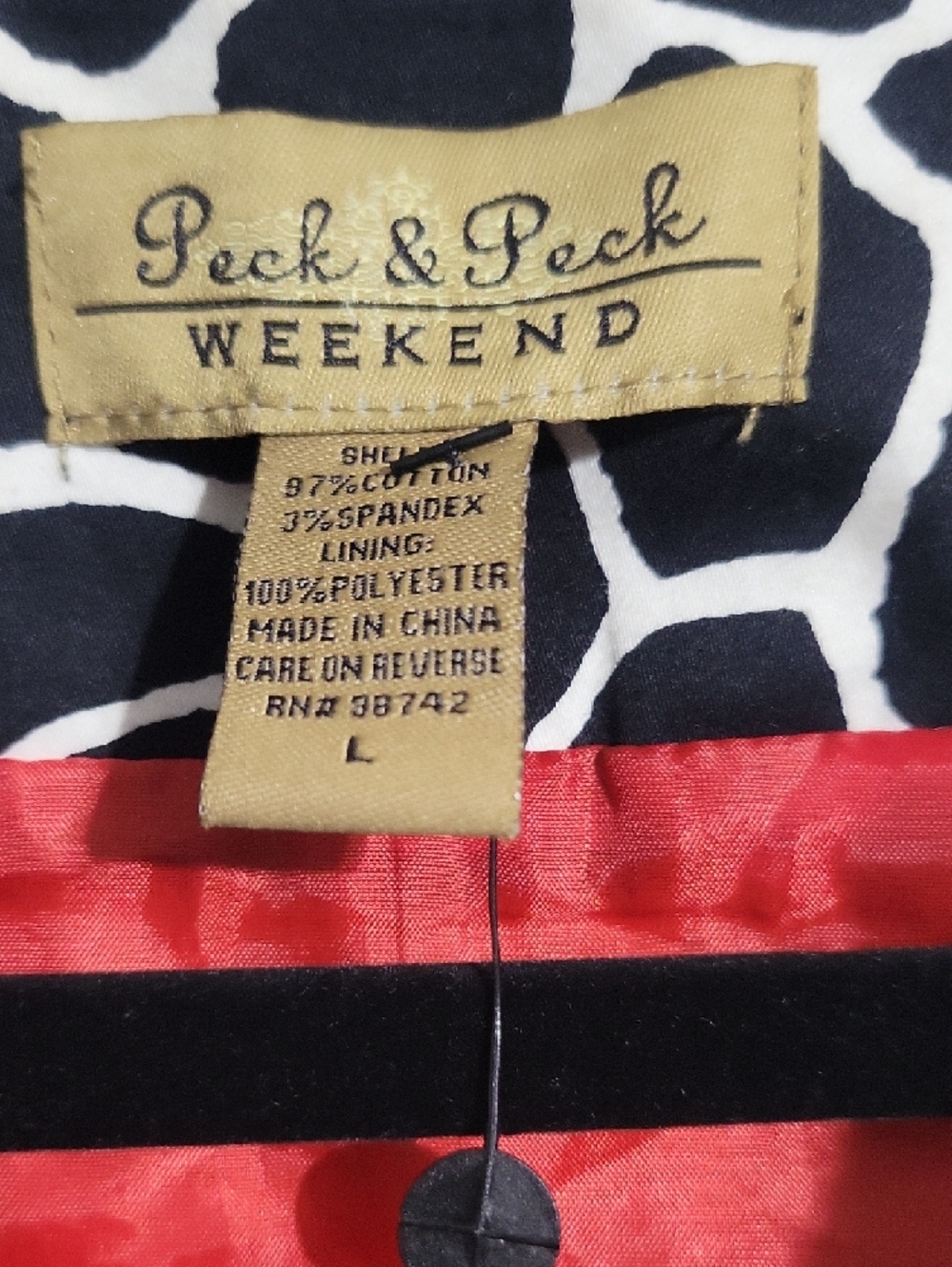 Animal Patterned Jacket - Picture 3 of 7